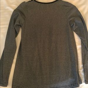 striped long sleeve shirt